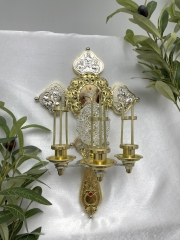 Трисвічник Пасхальний кит. №11 31х19х12см