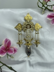 Трисвічник Пасхальний кит. №11 31х19х12см