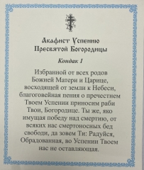 Ікона Успіння Пресвятої Богородиці 24х20см
