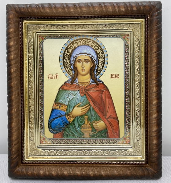 Ікона св. муч. Світлана 22,5х25,5см