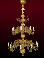 Панікадило 2 яруси, 18 свічок (№22)