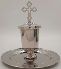 Флакон для єлею Ф16 (Нікель, висота 14см)