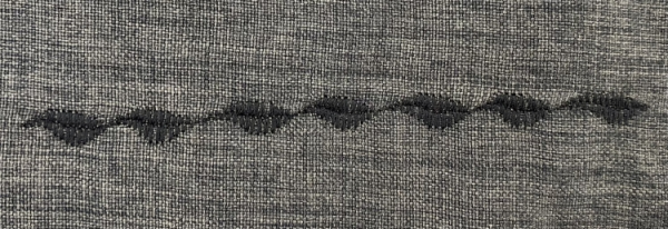 Підрясник з вишивкою, платтєвий, тканина габардин