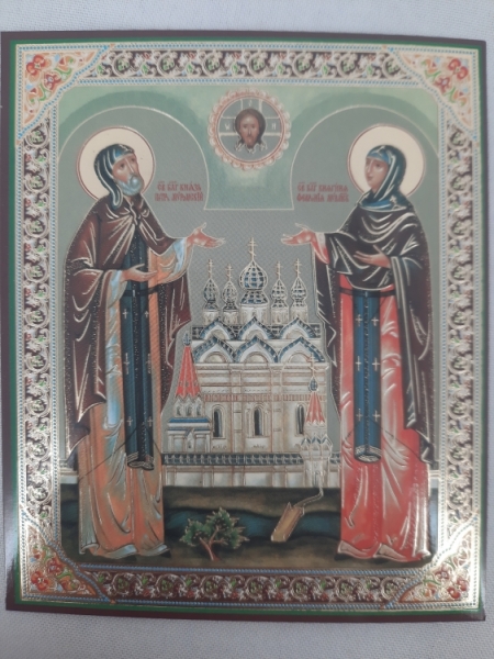 Ікона св. блгв. кн. Петро та Февронія