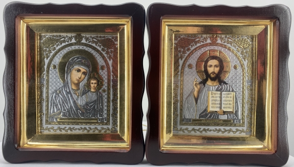 Ікони "Вінчальна пара" №10 26х23см