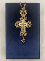 Хрест наперстний 15х7,5см, позолота