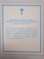 Ікона св. благв. кн. Петра і Февронії