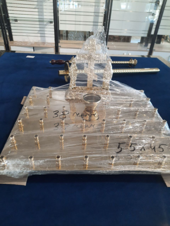 Панахидна кришка 55х45см, 38св, латунь