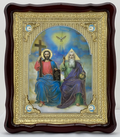 Ікона Новозавітня трійця 48х42см