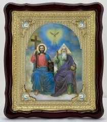 Ікона Новозавітня трійця 48х42см