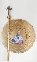 Хоругва металлическая Ф54