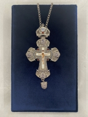 Хрест наперстний 15х7,5см (нікель)