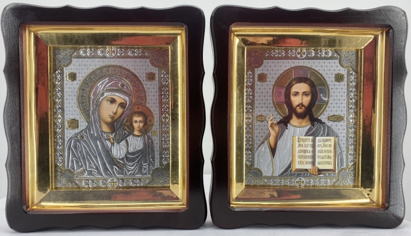 Ікони "Вінчальна пара" №4 26х23см