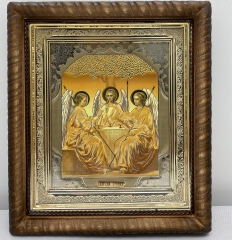 Ікона Старозваітня Трійця (зол.) 22,5х25,5см