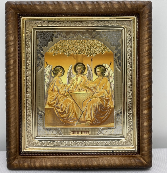 Ікона Старозваітня Трійця (зол.) 22,5х25,5см