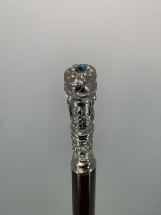 Ігуменський посох, нікелювання, висота 138см