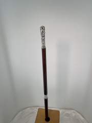 Ігуменський посох, нікелювання, висота 138см