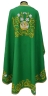 Облачення священника грецький крій, вишите на габардині, вишивка "Троянда" з пришивним галуном