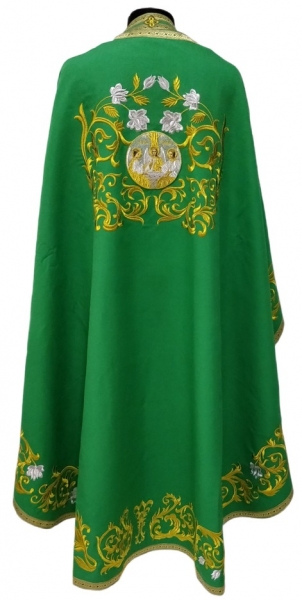 Облачение священника греческий крой, вишитое на габардине, вишивка