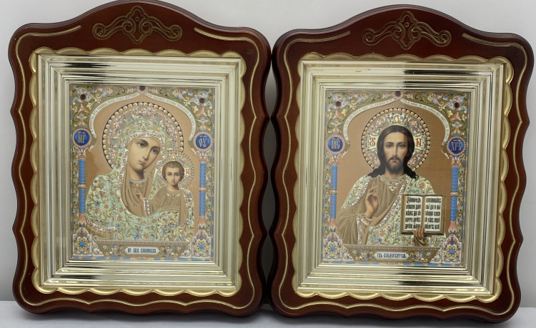 Иконы "Венчальная пара" 30х24