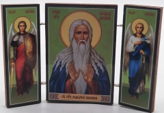 Складень свт. преп. Макарий Великий