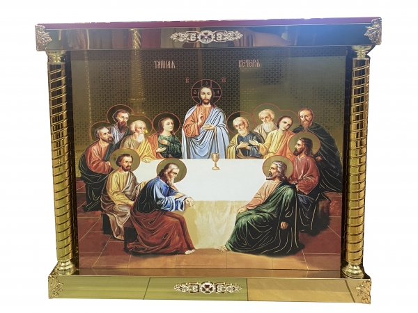 Престол 100х100 ДСП труби булат друкований (висота 100см)