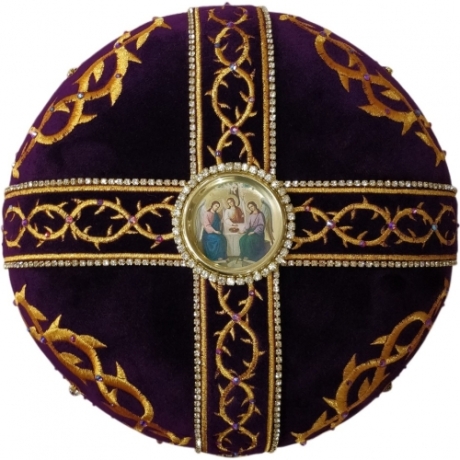 Митра "Терновый венец" фиолетовая