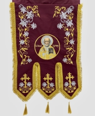 Хоругвы детские (пары) (двухсторонняя вышивка)