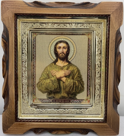Ікона св. Алезій, людина Божа 19х17
