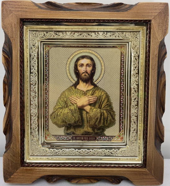 Ікона св. Алезій, людина Божа 19х17