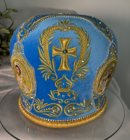 Митра "Хрест в вінку"