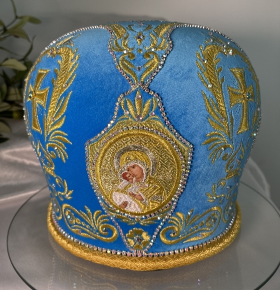 Митра "Хрест в вінку"