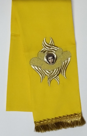 Закладка "Херувим" жовта