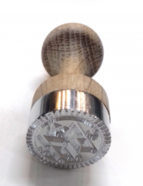 Печать металлич. Богородичная ф30