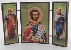 Складень свт. вмч. Іоан Сочавський