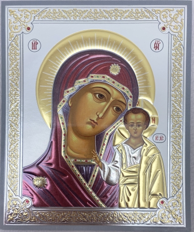 Ікона Богородиці "Казанська" (П. Р.) (Візантія) 18х15