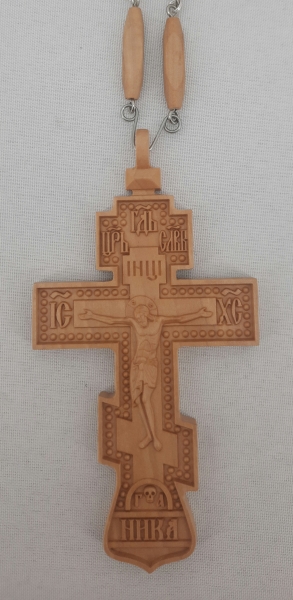 Хрест наперстний, дерев'яний