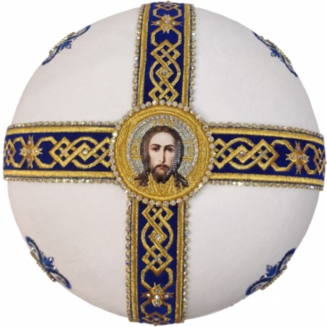 Митра "хрест" біла