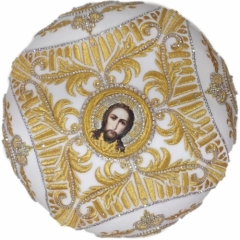 Митра "Корона" белая