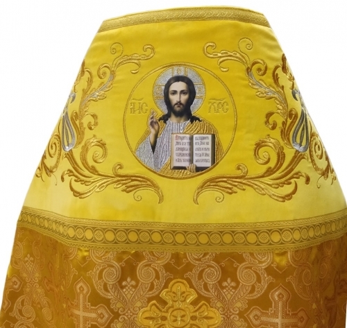 Облачение священника комбинированное из парчи