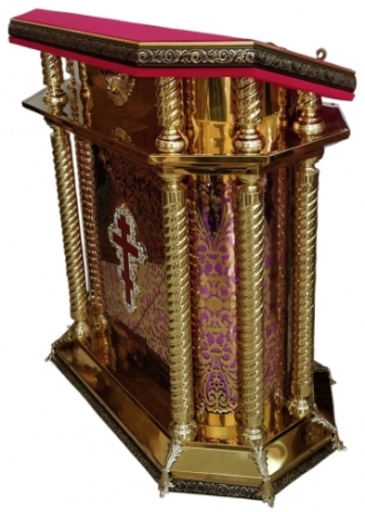 Аналой центральный восьмигранный 