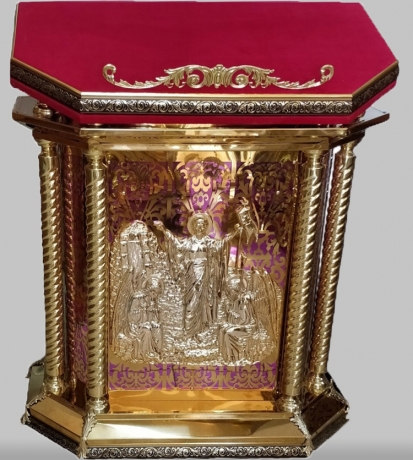 Аналой центральный восьмигранный 