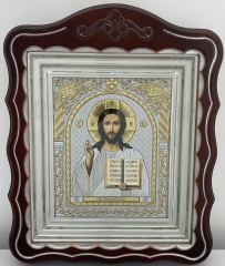 Ікони &quot;Вінчальна пара&quot; літ. павлін, кор., пат. ср. 30х24см