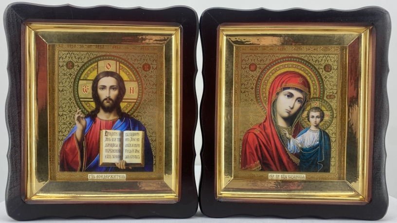 Ікони "Вінчальна пара" №1 26х23см