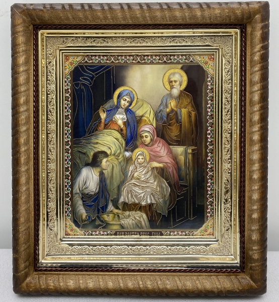 Ікона Різдво пр. Богородиці 22,5х25,5см