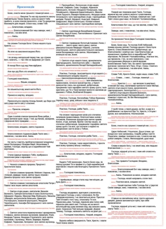 Проскомидия на пластиці 55х40 (укр)