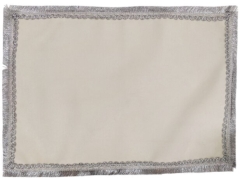 Накидка габардиновая, без вышивки, с дешевой бахрамой