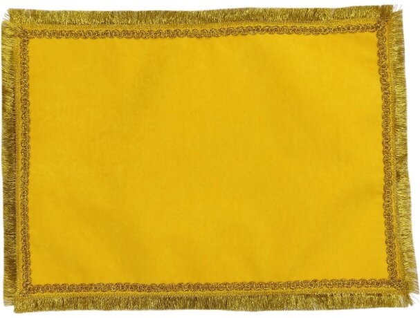 Накидка габардиновая, без вышивки, с дешевой бахрамой