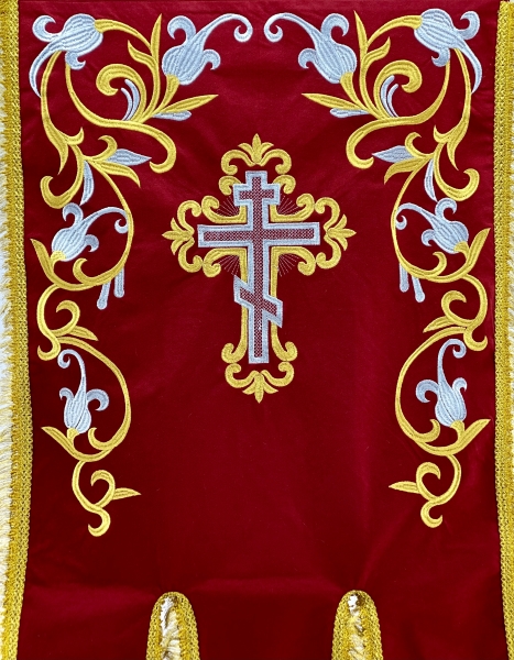 Хоругви вышитые (пара) лілія