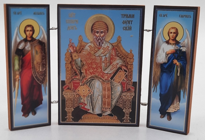 Складень свт. Спиридона Триміфунтського